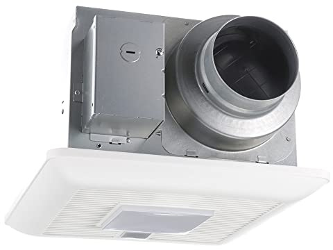 Panasonic WhisperSense Ceiling Mount Bathroom Exhaust Fan with LED Light, Motion & Humidity Sensors, 50-80-110 CFM, FV-0511VQCL1