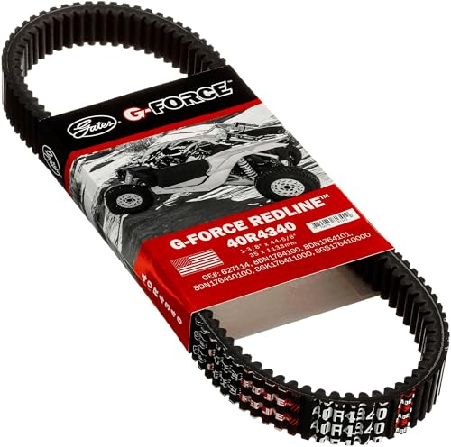 Gates 40R4340 G-Force RedLine Correa de transmisión variable continua (CVT)