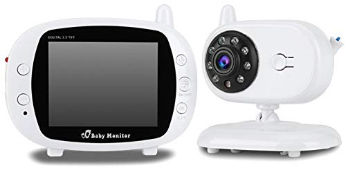 Baby Monitor 3.5-inch Wireless Night Vision Two-Way Voice Temperature Detection