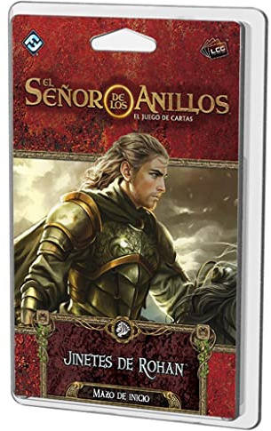 Fantasy Flight Games, El Señor de los Anillos LCG | Jinetes de Rohan Mazo de Inicio, Juego de Cartas en Español