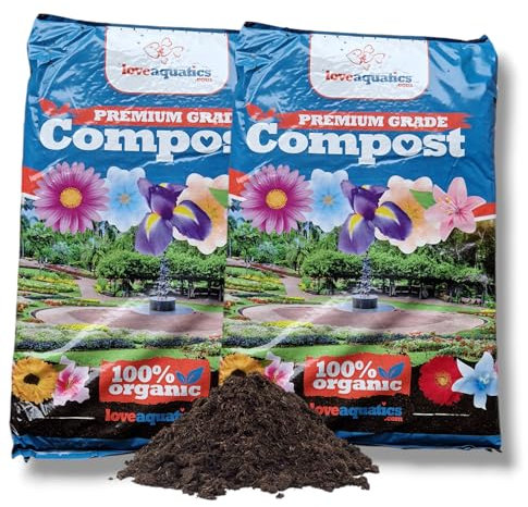 Love Aquatics 80 Litre Litre Multi purpose Compost Soils Home Garden Potting Plant Flower Growing Soil Bed Borders Baskets