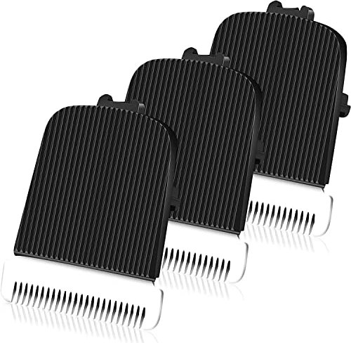 Replacement Blade for Manscaped Lawn Mower Electric Groin Hair Trimmer Blade, Hygienic Snap-in Replacement Clipper Blades Fit All of Manscaped Lawn Mower 4.0 3.0 2.0 Replaceable Blade,3Pack