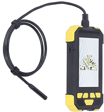 Endoscope à écran, Endoscope à écran HD 2MP, Caméra d'inspection Portable 4,3 Pouces, Objectif 8 Mm, Endoscope Numérique Portable pour Microscopes Trinoculaires Composés (2M)