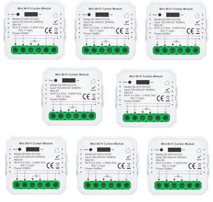 IDOR STORE [Funzione Percentuale]Interruttore Tapparelle WiFi,Modulo Comando Smart per Tapparelle Elettriche, Controllo App Smart Life, Comando Vocale Tramite Alexa, Google, Siri (8)