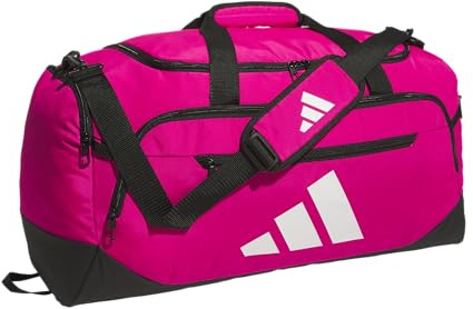 adidas Defender 5 Große Seesack (100 Liter), Team Shock Pink 2, Medium (59L), Defender 5.0 Sporttasche, Reisetasche, nachhaltige Sporttasche für Damen und Herren