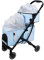 Katzenbuggys Hundekinderwagen Buggys Doppellagige Haustierbuggys Premium Haustierbuggy für 2 Katzen und Hunde Abnehmbarer zweilagiger Kinderwagen Reisewagenträger (Blau)