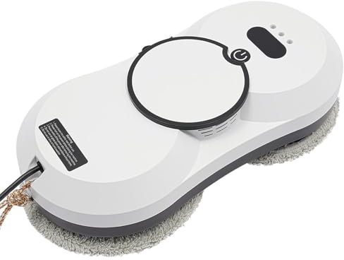 ZephyrGlow Robot de Limpiacristales, con Seguridad, Navegación Inteligente, Control Remoto, para Todas Las Superficies Lisas,HCR-11