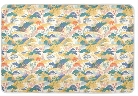 Sweet Willow Regenbogen, extra groß, wiederverwendbar, sehr saugfähig, Wickelunterlage, atmungsaktive Wiegenmatratze für Kinder, Erwachsene, Haustiere, 132,1 x 86,4 cm (L x B)