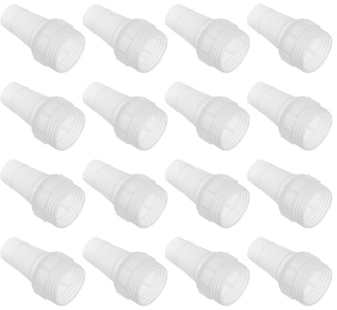 jojofuny Adattatore Portagomma in Plastica da 40 Pezzi per Lanciatore di Palloncini d'Acqua Raccordo di Riduzione per Tubo Flessibile Connettore Femmina per Riempimento Rapido e Uso