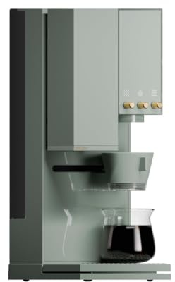 xBloom Studio – Machines à Café Automatiques 3-en-1 avec Broyeur Intégré, Balance et 3 Niveaux d’Automatisation – Cafetière à Grain avec Broyeur et Cafetière Filtre en Sage Green x Gold 220-240 V