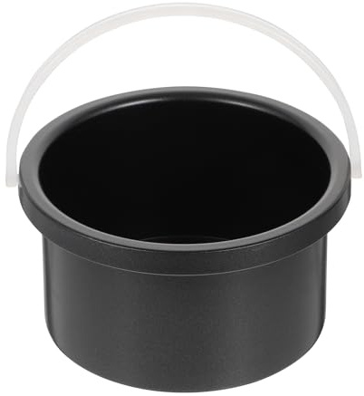 Wax Melting Inner Pot 305 Aluminium Replacement Part Black | Handle Design, for Wax Melting Machine, Easy to Clean Nonstick Aluminium Bowl