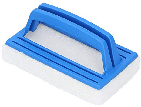 Stylebest Handhållen Svampborste för Effektiv Rengöring Av Poolen med Hållbart Plasthandtag och Högkvalitativt Svampmaterial, Idealisk för Envisa Fläckar, Storlek 5,9 X 3,5 X 2,4 Tum
