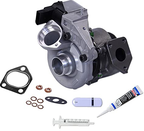 ATEC Germany 1x Turbolader, 1x 20g Turbolader Additiv, inkl. Montagesatz, Kompatibel mit BMW 1 (E87), 3 (E90), 3 Touring (E91)