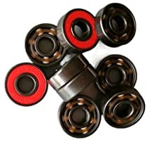 Lager 10 Stück 608 2RS Hybrid-Keramiklager ABEC-11 8 x 22 x 7 mm Skateboard Spinner Ceramic Pro Series 608 Kugellager