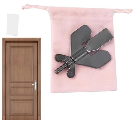 Maciun Hoteltürschlösser | Reiseverriegelungsverschluss für die Sicherheit der Türen – tragbarer Sicherheits-Türstopper ohne Bohren für Wohnheim, Haus, Wohnung, Hotel