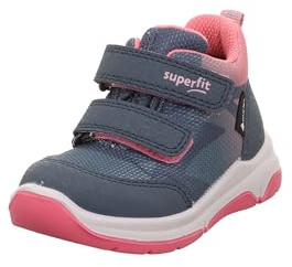 Superfit Cooper Gore-Tex Leggermente Foderato, Scarpe per Chi Inizia a Camminare, Blu Rosa 8020, 21 EU Larga