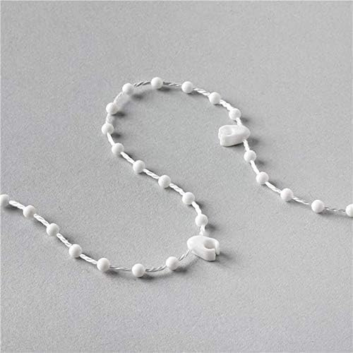 Vertical Blind Bottom 50 Chain clips, White BLINDCREATIONS (127mm/5inch)