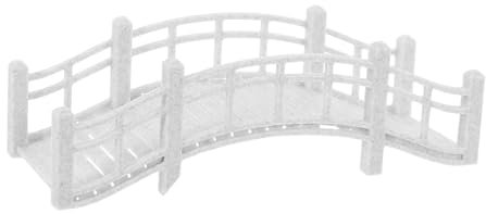 Toddmomy Miniatur-brücken-Modell Aus Kunststoff Für Garten-Dekoration Winziger Vintage-brücken-Form -Landschaft-zubehör Kleine Brücke Für Outdoor-Handwerk Dekoration Für Zuhause