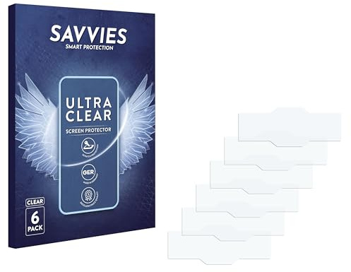 savvies 6 Pack Screen Protector Compatible with Flite Flitedeck Smart Cockpit Protection Film Clear