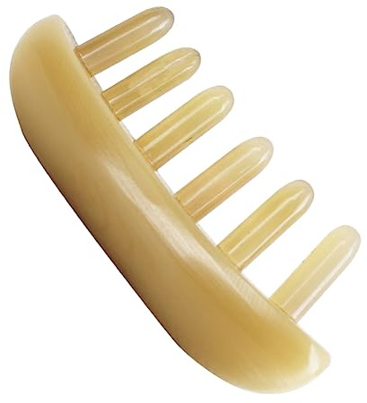 Mikinona Hornmassagekam Oxhornmassagekam Antistatisk Hårborste Hårkam Oxhornborste Oxhornkamborste Oxhorn Bred Borste Oxhornhårborste Hårborste För Massage