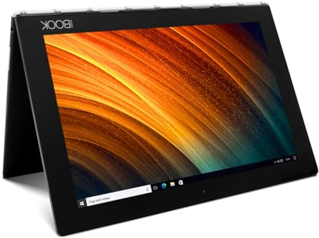 Lenovo Tablet Yoga Book • 10,1 Zoll Full-HD • CPU Intel QuadCore 5th Generation • 4 GB RAM • 64 GB Speicher • Windows • microHDMI • 2MP + 8 MP Kamera • WLAN • Bluetooth • GPS (Generalüberholt)