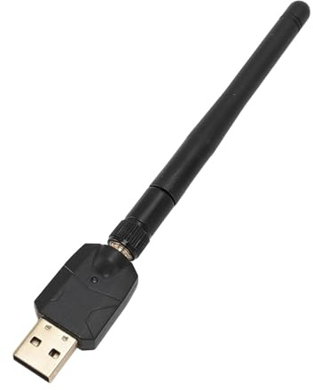 Sxhlseller Adaptador 5.4 Conexión Fija para PC de Escritorio Transmisión Inalámbrica de Baja Latencia para 11 10 8.1 USB Dongle 328 Pies de Largo Alcance para Mouse Teclado Auriculares