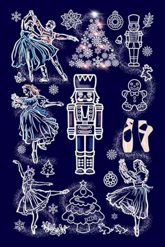 The Nutcracker Ballet Journal: 6x9 Blank Lined Notebook for Ballerinas