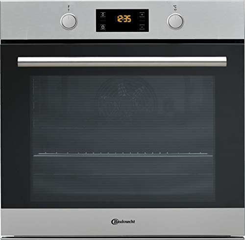 Bauknecht BAR2 KP8V2 IN Einbau-Backofen mit Pyrolyse-Reinigungssystem/Energieeffizenzklasse A/ 71 L Maxi-Garraum/ 2-fach Backauszug/ PowerHeißluft/ SmartClean