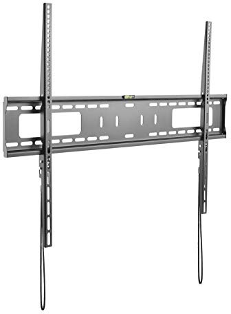Superior Electronics - Supporto TV da Parete Fisso per TV da 60 a 100 (Extra Slim) - Compatibile VESA fino a 900x600 - Nero con Livella Inclusa - SUPSTV007