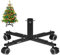Tree Nest Base Arbol de Navidad con Ruedas para Soporte Arbol de Navidad Artificial pie de Arbol de Navidad Soporte Base Arbol Navidad Hasta 250 cm Negro - Movable