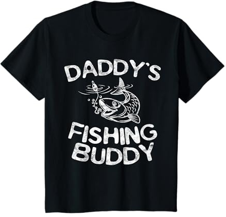 Daddy's Fishing Buddy Young Fisherman T-Shirt