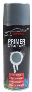 Xtremeauto Spray Paint Aerosol Car VHT Primer Matt Gloss Metallic Wood Metal Plastic UPVC PVC Cladding (1 Can, Grey Standard Primer)…