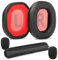 CAGE Gaming Headset-TaiZiChangQin Ohrpolster Ersatz-Ohrpolster Kompatibel mit Teufel CAGE Gaming HD Headset Ohrpolster Kopfband Abdeckung Teile