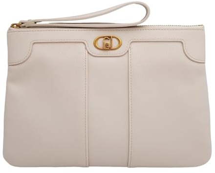 Liu Jo Jeans Pochette con logo True Champagne