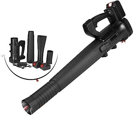 Ventilatore centrifugo Soffiatore for foglie a batteria da 2000 W a 6 marce, soffiatore a batteria a pressione del vento, spazzatrice, attrezzi da giardino for batteria da 18 V Risparmia elettricità i