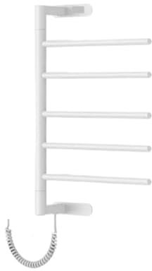 Radiatore per asciugamani Scaldasalviette, Portasciugamani elettrico compatto di piccole dimensioni senza foratura Scaldasalviette for il bagno domestico Applicabile a più scenari(Heating Wire)