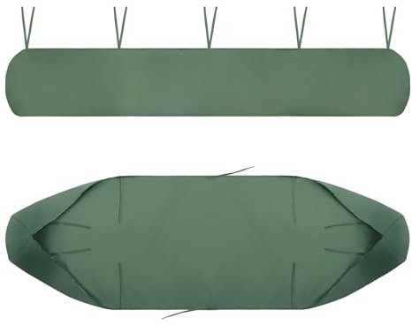 Markisenabdeckung Abdeckung,Markisenschutzhülle Regen Wasserdicht schneefest mit Schnur Wandmarkise Abdeckplane, Markisen-Schutzhülle für Markisen Markisen-Schutzhülle Für Garten Und Terrasse(Green,5m