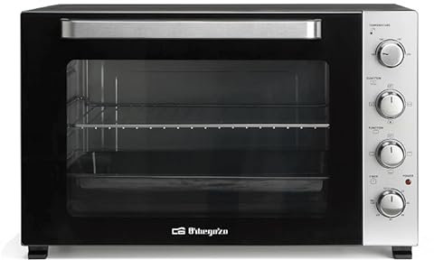 Suinga Forno Elettrico da Tavolo 75L | Funzione di Convezione | 68,2x42,5x43cm | Sistema di Arrosto Rotante | Timer da 60 min | Temperatura Regolabile 90°C - 230°C
