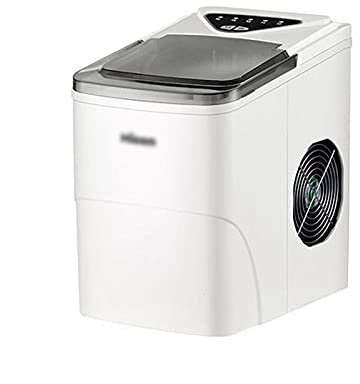 Xumh2024-3 Camping Macchina for Il Ghiaccio elettrica Automatica Portatile da banco - Macchina for Il Ghiaccio Automatica compatta, 9 cubetti Pronti in 6-8 Minuti per Casa/Cucina/Bar