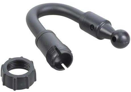 Allgemeine 17 m Steckdosenadapter, 360 Grad drehbar, Verlängerungsadapter für Kfz-Handyhalterung, Positionshalter, Lüftungsschlitze, Armaturenbretter