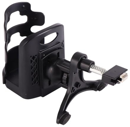 INOOMP Porta Bebidas Coche para Ventilación Soporte Plástico Duradero para Tazas y Vasos Fácil Instalación y Extracción Compatible Móviles y Rejillas de Aire Acondicionado Reutilizable