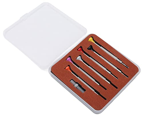 Akozon Set da Orologiaio Kit da Orologiaio Professionale Ad Alta Precisione Riparazione Orologi Lavori di Gioielleria