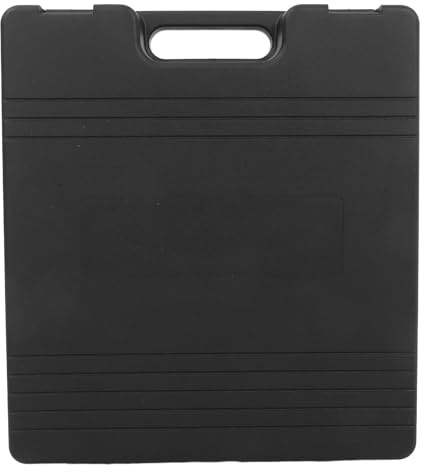 Lurrose Caja de Transporte de Micrófono de Condensador, Plástico Negro
