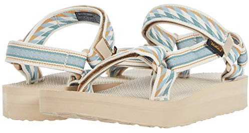 Teva 1090969 Mujer Sandalias con cuña, Perno De Luz, 40.5 EU