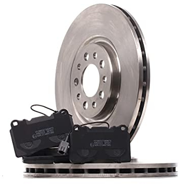 RIDEX 3405B0990 Kit dischi e pastiglie Assale anteriore senza viti/bulloni ventilato