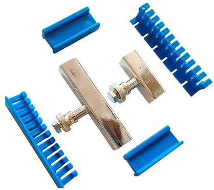 Tiardey 6Pcs Nylon Paintless Glue Puller Tabs Auto Car Paintless Dent Repair Removal Tool Kits