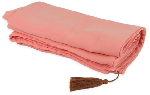 Puckdaddy® Musselindecke Sanna, Koralle, Baumwolle, Babydecke | 100 % Baumwolle, Koralle, Musselindecke 120×120 cm, atmungsaktiv, vielseitig verwendbar
