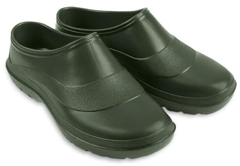 DEMAR leichte Soft Clogs Gartenclogs Gartenschuhe Gruen Gr. 38 (Soft-Clogs-Z)