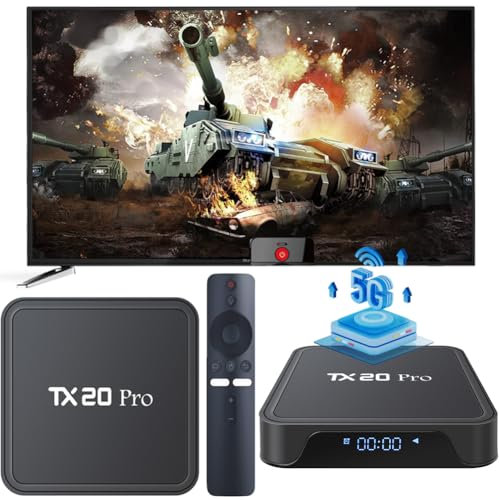 LYEAA 4K HD 15.0 TV Box H313 Quad Core Dual WIFI BT5.2 Streaming Device Internet TV Box
