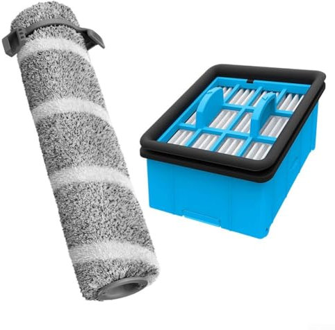 Bürstenwalze und Filter für Bissell für CrossWave für OmniForce 4076 3912 3999, saubere robuste Bürsten und Filter für Reiniger, machen die Reinigung zum Kinderspiel
